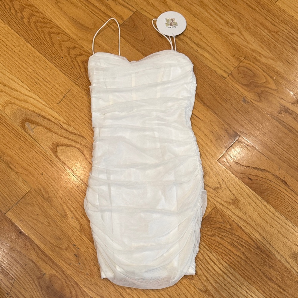 Princess Polly White Mini Dress